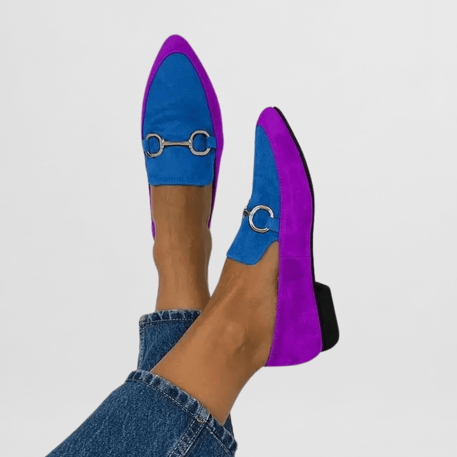 Ginevra | Färgglada Boho-loafers