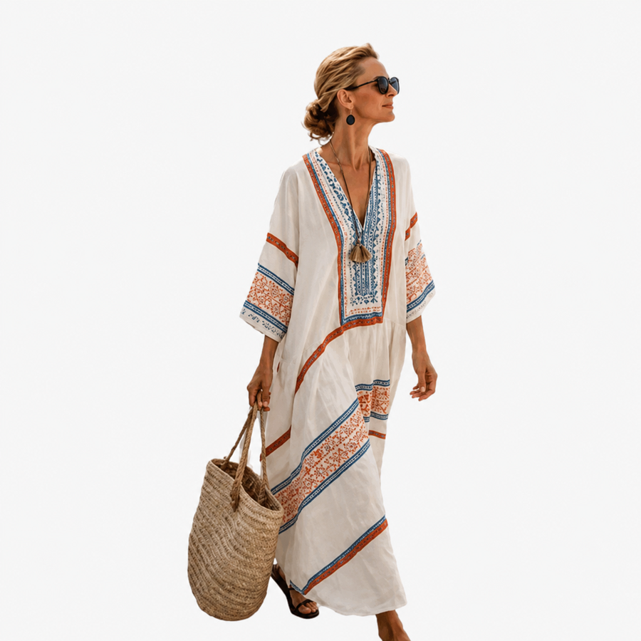 Oliv | Lång Kaftan
