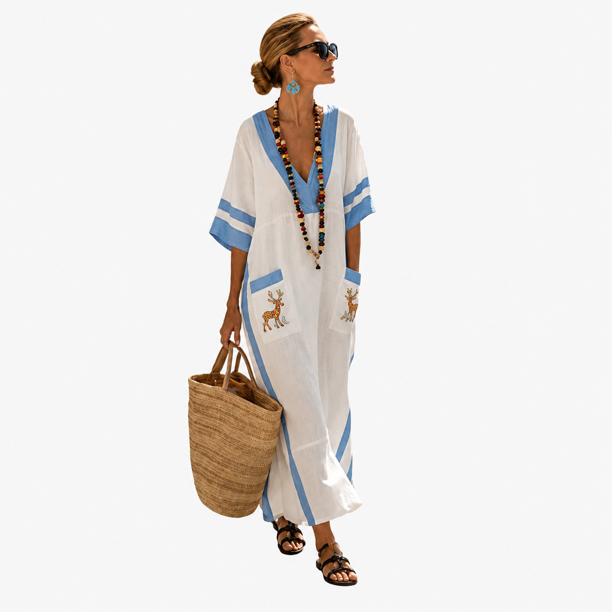 Ingrid | Lång Kaftan