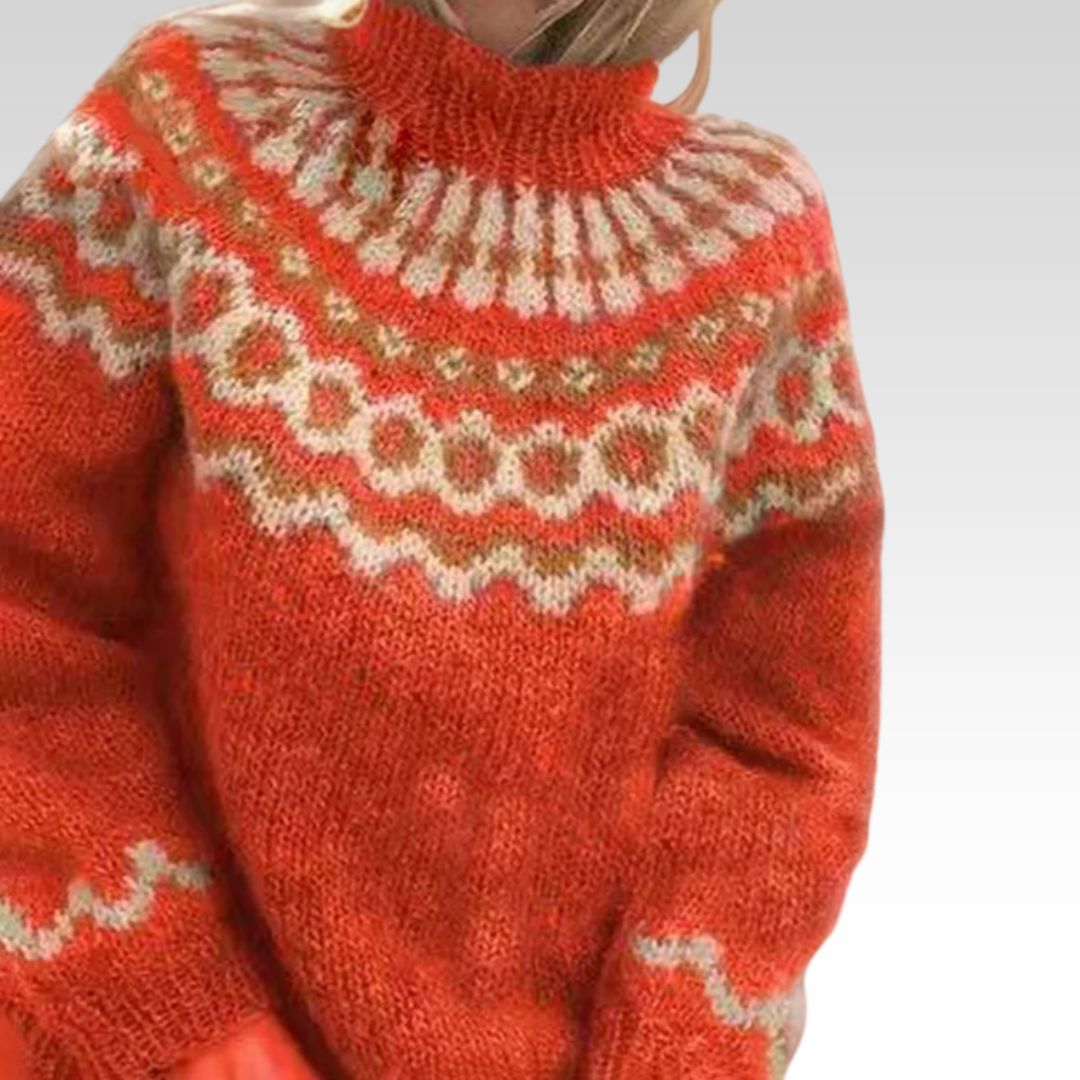 Barbara | Handmade Icelandic-Style Knit Sweater