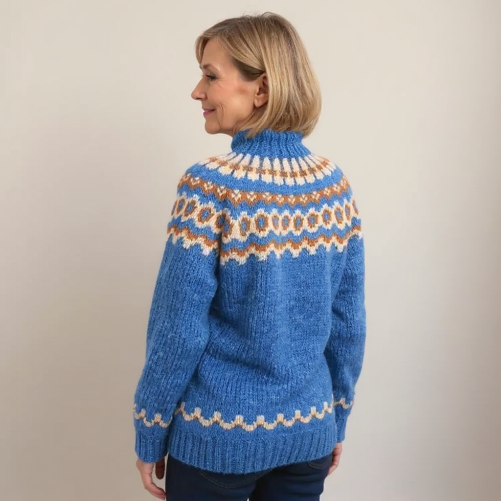 Angela | Handmade Icelandic-Style Knit Sweater