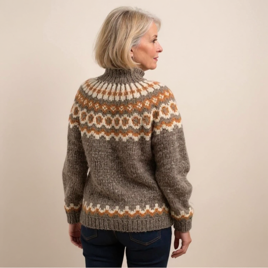 Carol | Handmade Icelandic-Style Knit Sweater