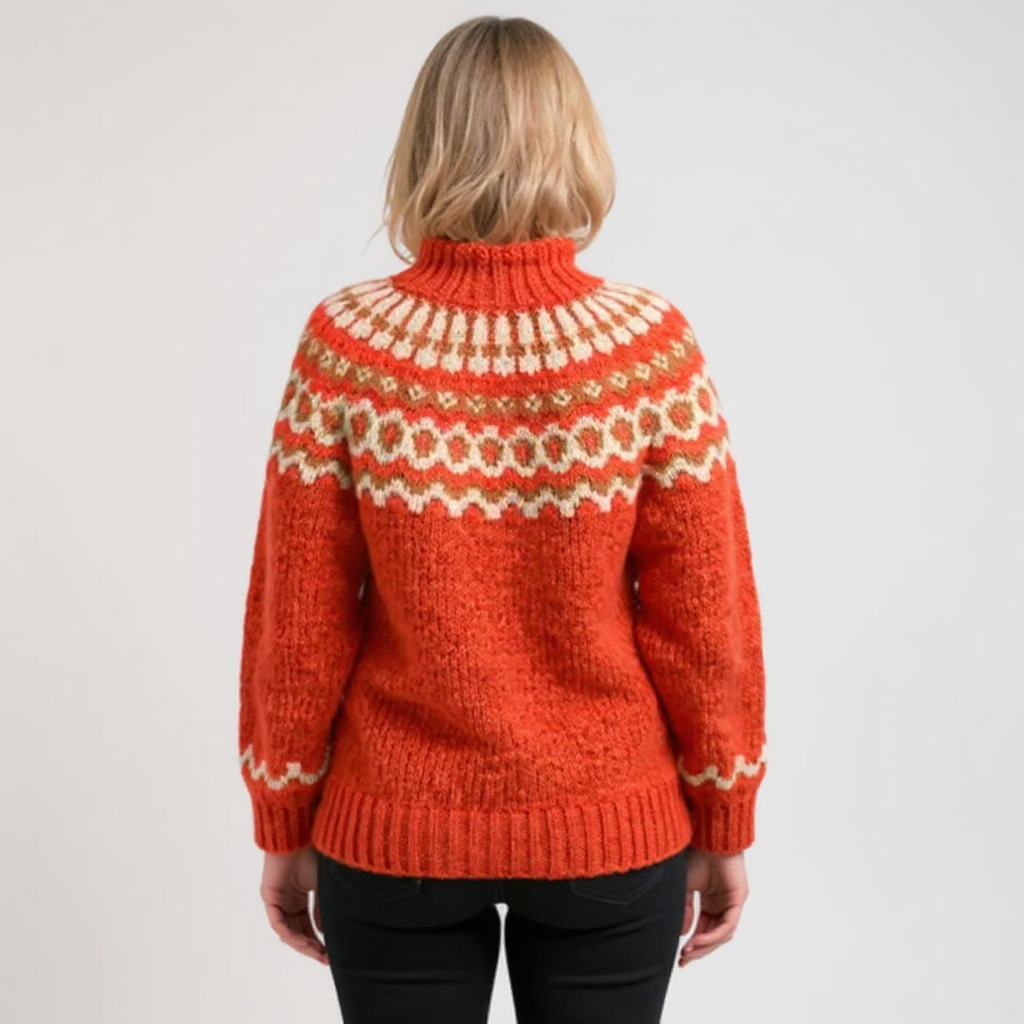 Barbara | Handmade Icelandic-Style Knit Sweater