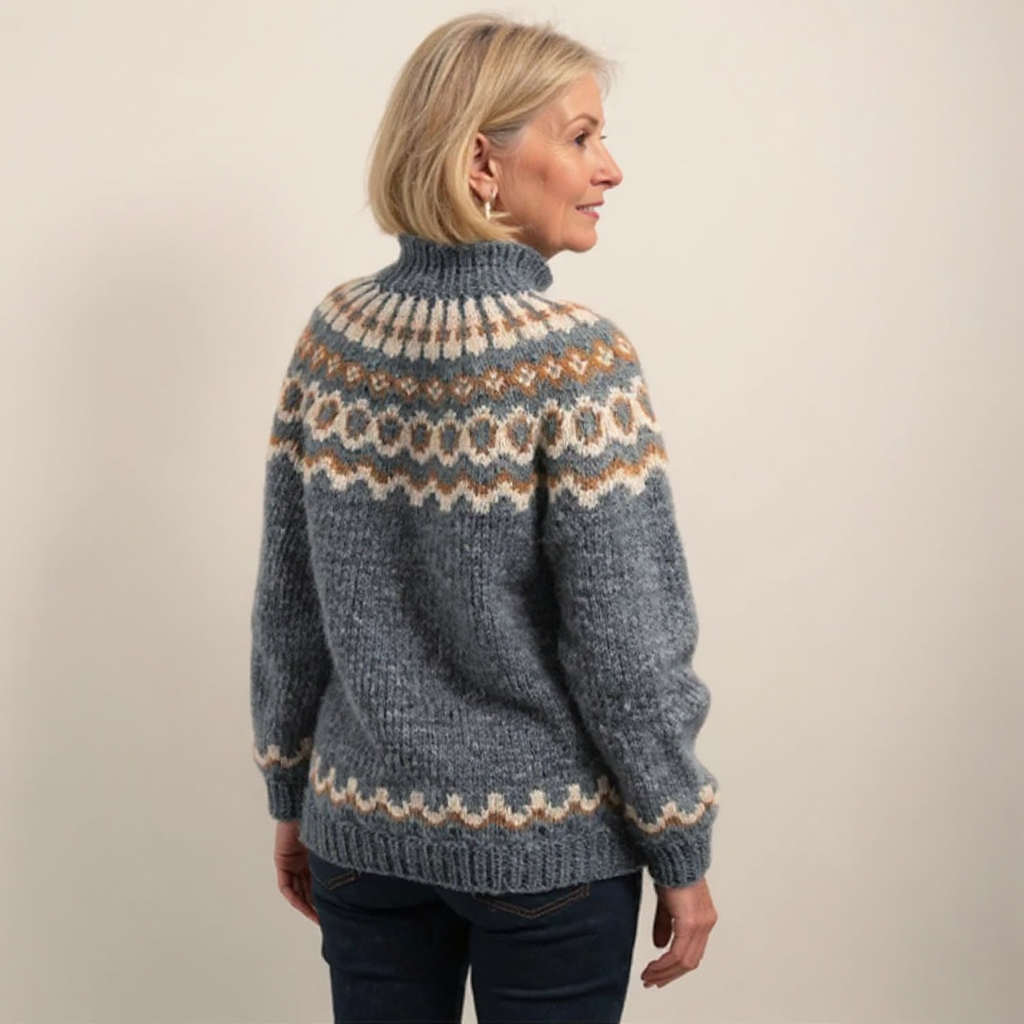 Mary | Handmade Icelandic-Style Knit Sweater
